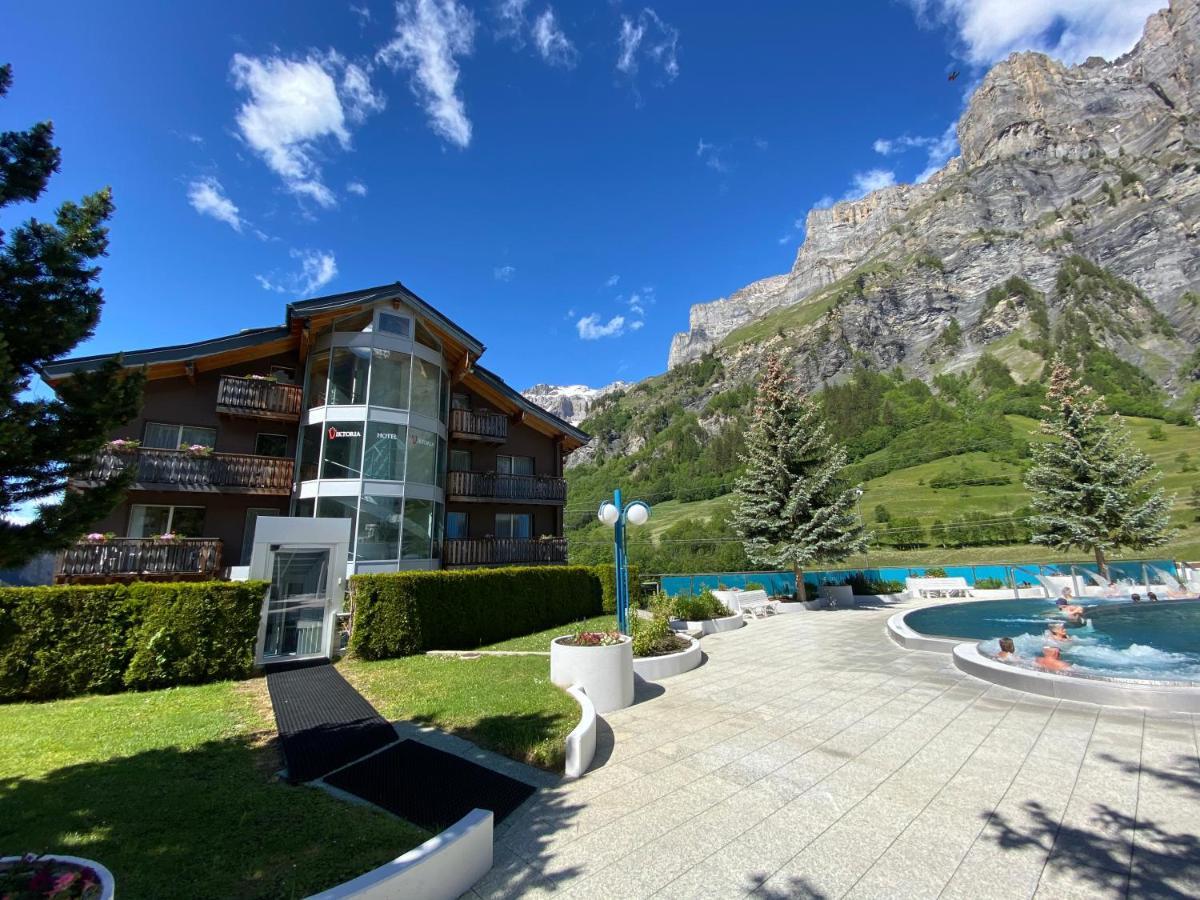 Hotel Viktoria-Leukerbad-Therme Εξωτερικό φωτογραφία