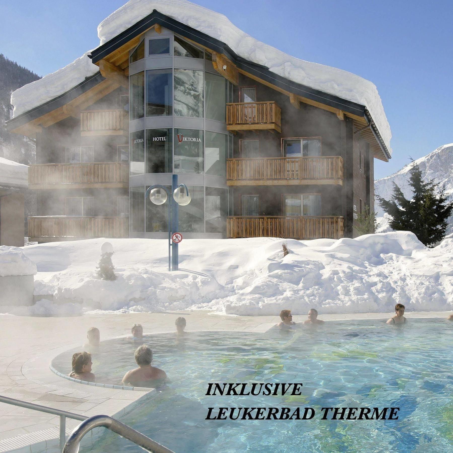 Hotel Viktoria-Leukerbad-Therme Εξωτερικό φωτογραφία