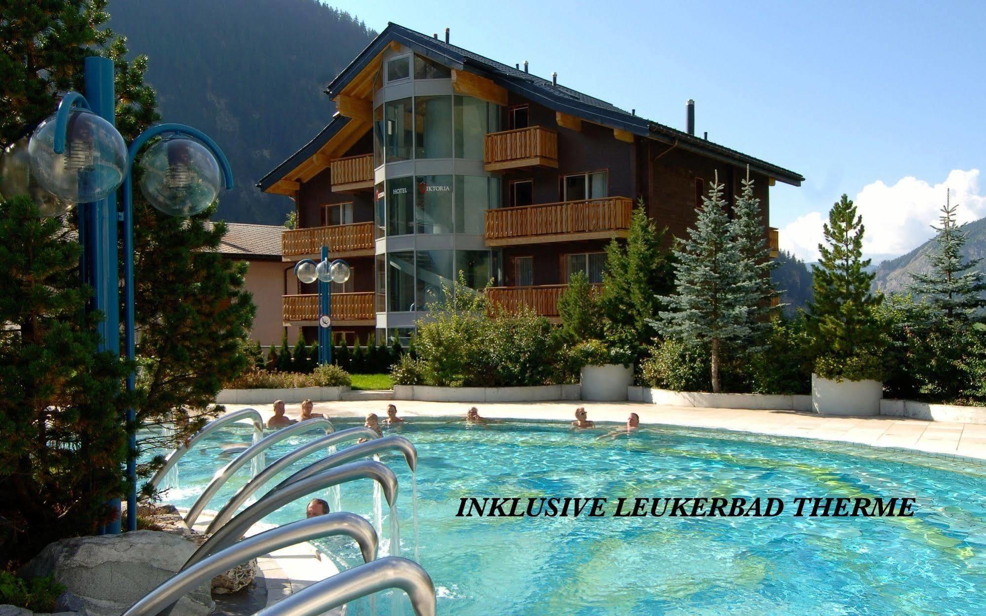 Hotel Viktoria-Leukerbad-Therme Εξωτερικό φωτογραφία