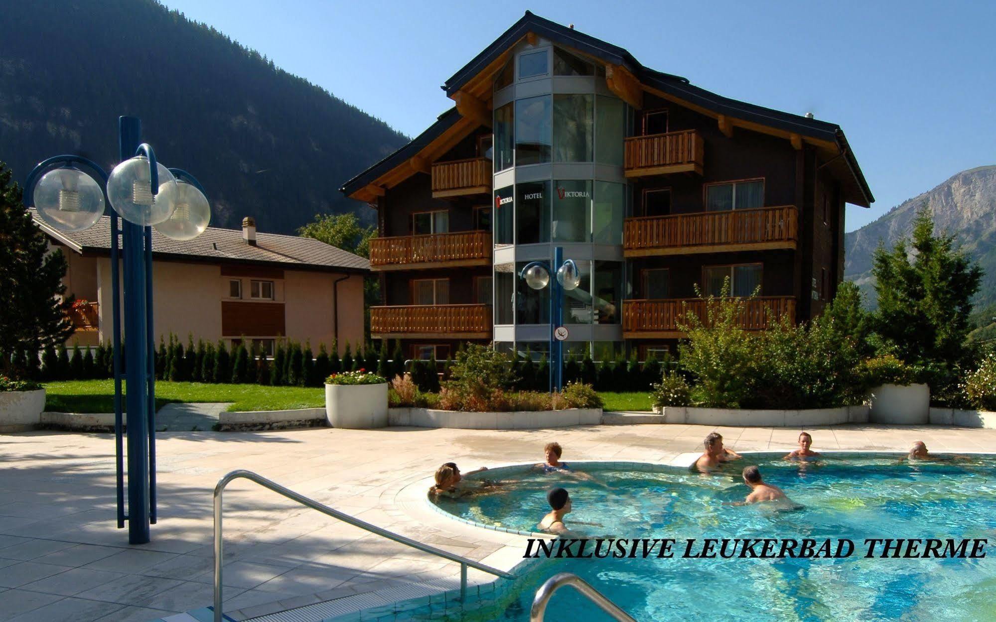 Hotel Viktoria-Leukerbad-Therme Εξωτερικό φωτογραφία