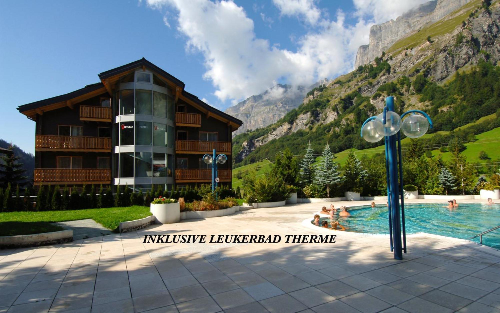 Hotel Viktoria-Leukerbad-Therme Εξωτερικό φωτογραφία