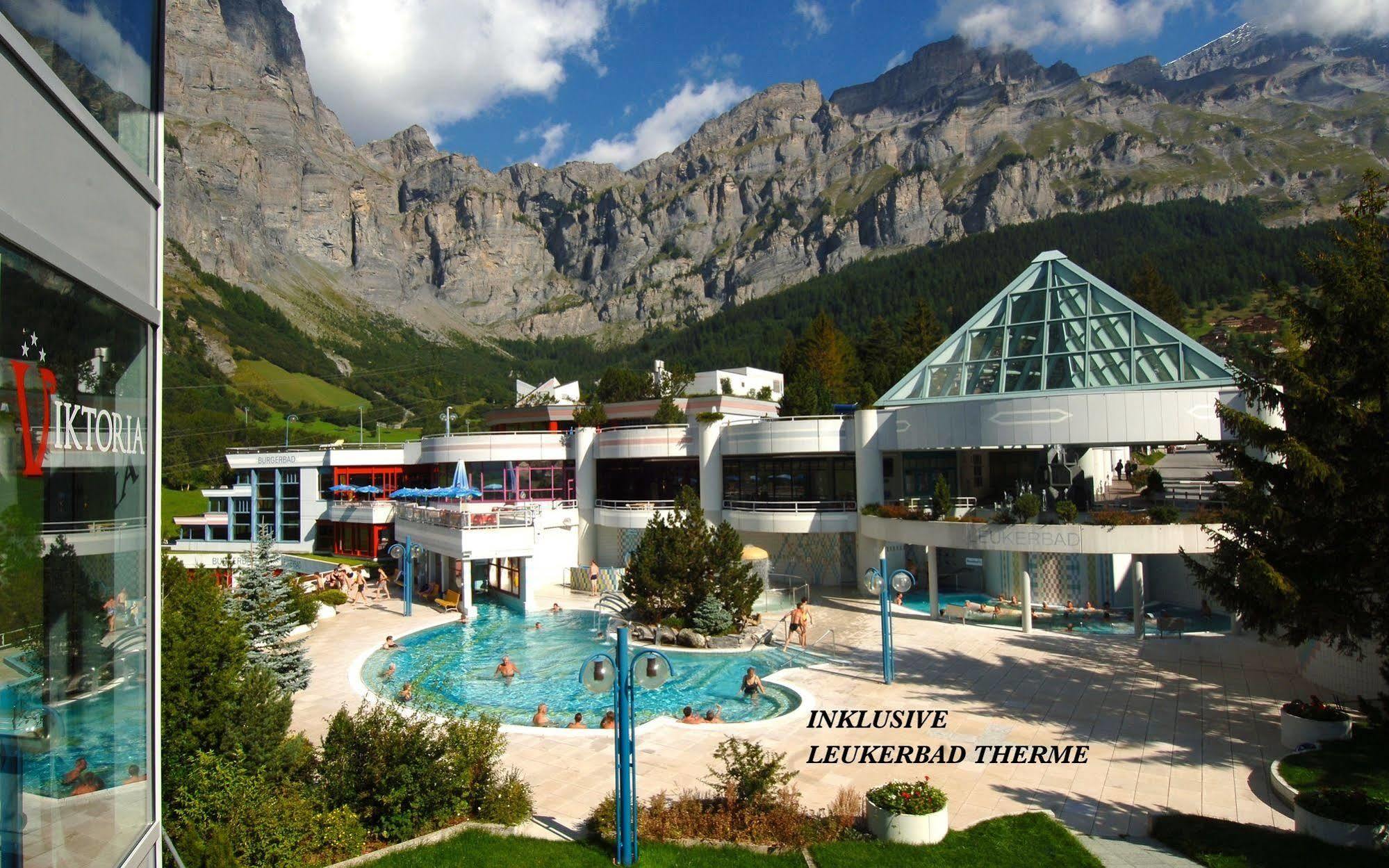 Hotel Viktoria-Leukerbad-Therme Εξωτερικό φωτογραφία